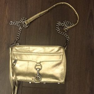 New Rebecca minkoff crossbody bag golden